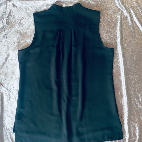Lands End Outfitters Sheer Trapeze Sleeveless Top - Picture 7 of 13
